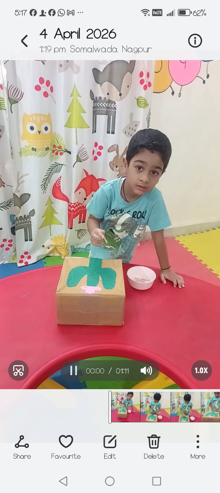 Cocoon Daycare Somalwada centre - daily activities and facilities (photo 3)